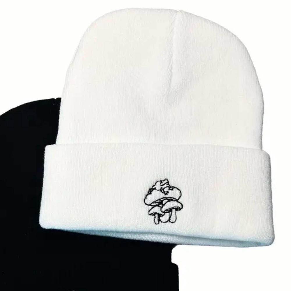 New mushroom beanie